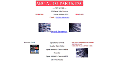 Desktop Screenshot of abcautopartshouse.com